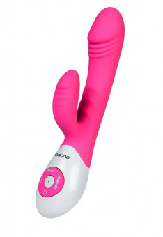 Розовый вибратор Nalone Dancer - 26 см., Nalone