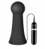 Большая чёрная вибропробка MENZSTUFF VIBRATING BUTTCRASHER BULBOUS - 20 см., Dream Toys Большая чёрная вибропробка MENZSTUFF VIBRATING BUTTCRASHER BULBOUS - 20 см., Dream Toys