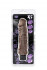 Коричневый вибратор-реалистик Hard On Vibrating 9" Dildo - 22,8 см., Blush Novelties Коричневый вибратор-реалистик Hard On Vibrating 9" Dildo - 22,8 см., Blush Novelties