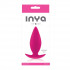 Розовая анальная пробка для ношения INYA Spades Medium - 10,2 см., NS Novelties