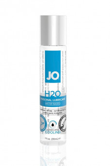 Охлаждающий лубрикант на водной основе JO Personal Lubricant H2O COOLING - 30 мл., System JO
