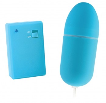 Голубое виброяйцо Remote Control Bullet с пультом ДУ, Pipedream