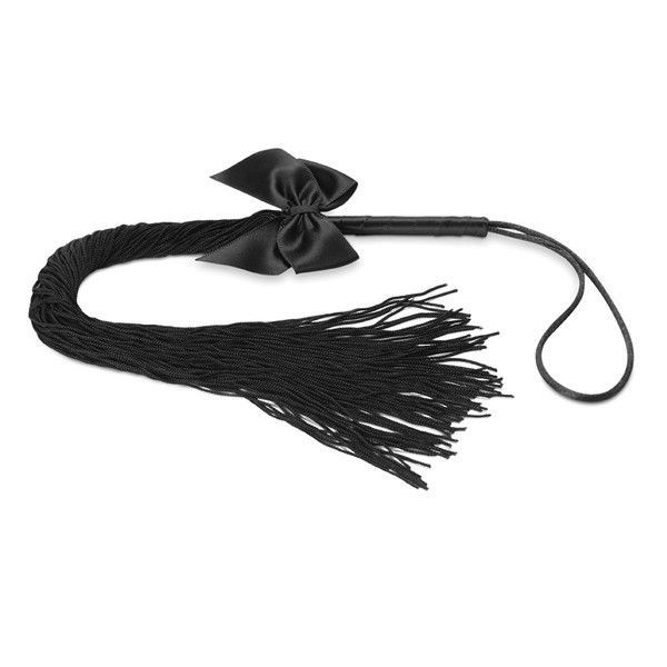 Чёрная плётка Lilly Whip Bijoux, Bijoux Indiscrets Чёрная плётка Lilly Whip Bijoux, Bijoux Indiscrets
