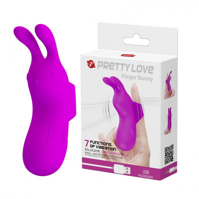 Мини-вибратор на пальчик Finger Bunny, Baile Мини-вибратор на пальчик Finger Bunny, Baile