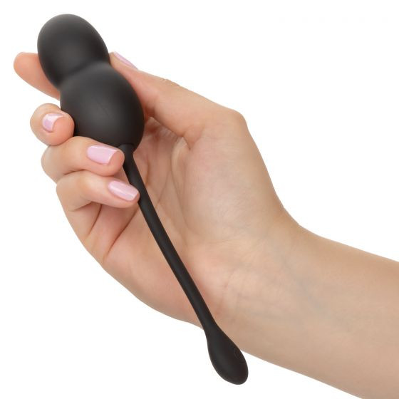 Черные вагинальные виброшарики с браслетом-пультом Wristband Remote Ultra-Soft Kegel System, California Exotic Novelties Черные вагинальные виброшарики с браслетом-пультом Wristband Remote Ultra-Soft Kegel System, California Exotic Novelties