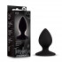Черная анальная пробка Slut Plug - 6,3 см. Черная анальная пробка Slut Plug - 6,3 см.