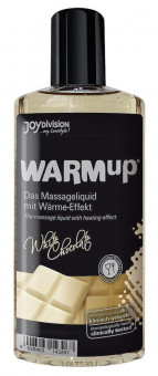 Разогревающее масло WARMup White chocolate - 150 мл., Joy Division