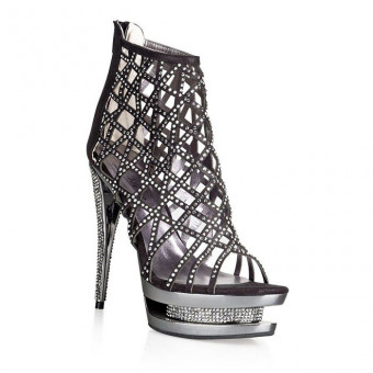 Шикарные туфли с кристаллами Glare, Hustler Shoes