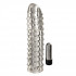 Прозрачная вибронасадка на пенис VIBRATING PENIS SLEEVE THE WALL BREAKER - 17 см., Toyz4lovers