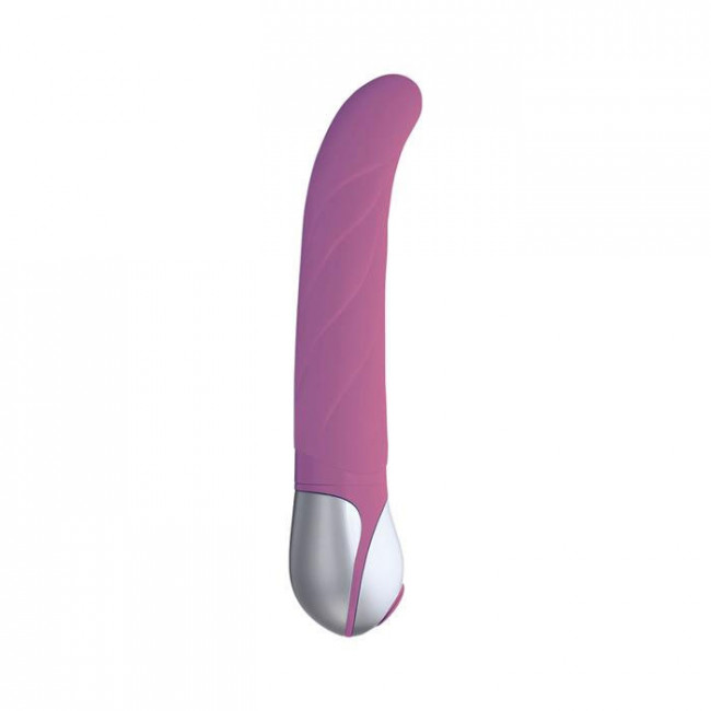 Розовый вибромассажер Sutra VIBE THERAPY - 17 см., Vibe Therapy