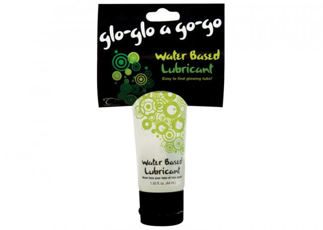 Светящийся лубрикант Glo-Glo a Go-Go Water Based Lubricant - 44 мл., Topco Sales Светящийся лубрикант Glo-Glo a Go-Go Water Based Lubricant - 44 мл., Topco Sales
