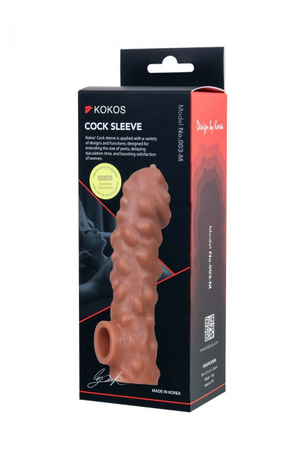 Насадка на фаллос с крупными бугорками EXTREME SLEEVE - 15,6 см. Насадка на фаллос с крупными бугорками EXTREME SLEEVE - 15,6 см.