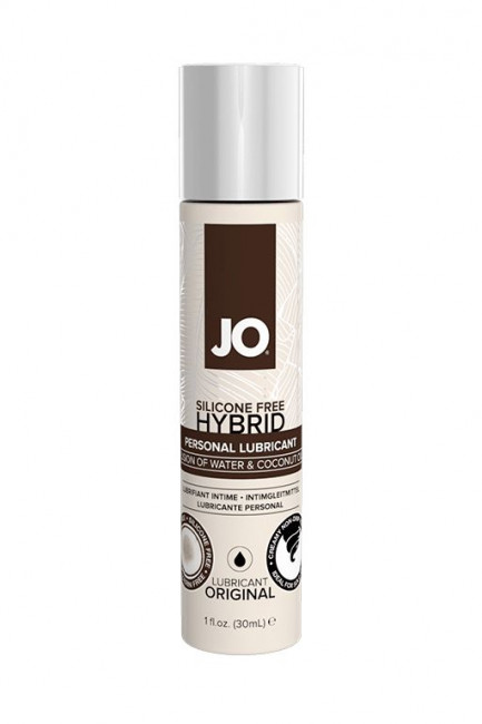 Водно-масляный лубрикант JO Silicon free Hybrid Lubricant ORIGINAL- 30 мл., System JO
