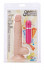 Телесный вибратор-реалистик на присоске G-GIRL STYLE 8INCH VIBRATING DONG - 20,3 см., NMC