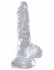 Прозрачный фаллоимитатор King Cock Clear 4" Cock with Balls - 12,7 см. Прозрачный фаллоимитатор King Cock Clear 4" Cock with Balls - 12,7 см.