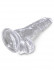 Прозрачный фаллоимитатор King Cock Clear 4" Cock with Balls - 12,7 см. Прозрачный фаллоимитатор King Cock Clear 4" Cock with Balls - 12,7 см.
