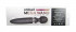 Чёрный жезловый массажер Deluxe Mega Wand Wireless 28x, Shibari