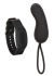 Черное виброяйцо с браслетом-пультом Wristband Remote Curve, California Exotic Novelties
