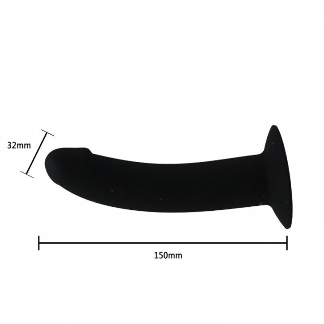 Страпон на эластичных ремнях Ultra Harness Les Dildo - 15 см., Baile Страпон на эластичных ремнях Ultra Harness Les Dildo - 15 см., Baile