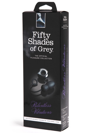 Черное виброяйцо на радиоуправлении, Fifty Shades of Grey