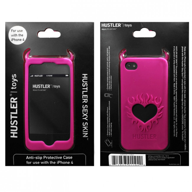 Розовый чехол HUSTLER из силикона для iPhone 4, 4S, Hustler