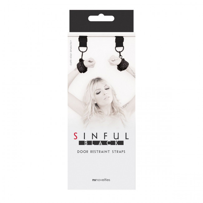 Ремешки для подвешивания на двери Sinful Door Restraint Straps, NS Novelties Ремешки для подвешивания на двери Sinful Door Restraint Straps, NS Novelties