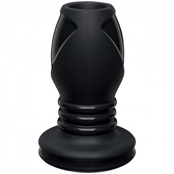 Анальная пробка с тоннелем Kink Wet Works Explore Platinum Premium Silicone Plug 4" - 10,2 см., Doc Johnson