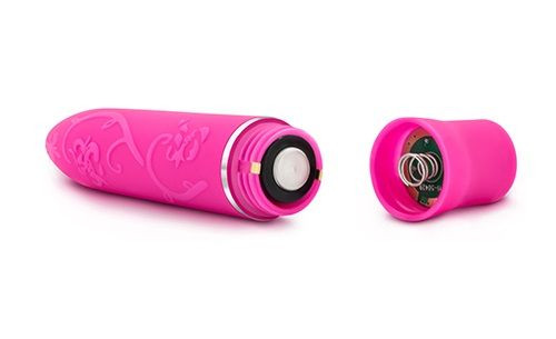 Розовый мини-вибратор Bliss Vibe - 10 см., Blush Novelties