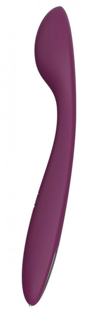 Фиолетовый клиторальный вибратор Keri Violet - 17 см., Svakom Фиолетовый клиторальный вибратор Keri Violet - 17 см., Svakom