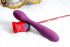 Фиолетовый клиторальный вибратор Keri Violet - 17 см., Svakom Фиолетовый клиторальный вибратор Keri Violet - 17 см., Svakom