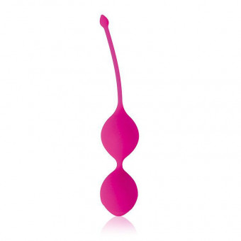 Ярко-розовые вагинальные шарики Cosmo, Bior toys