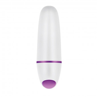 Белый миниатюрный вибратор LUSTRE, NS Novelties