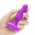 Анальная вибропробка NOVICE REMOTE CONTROL PLUG FUCHSIA - 10,2 см., b-Vibe