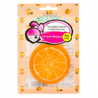 Увлажняющие патчи с апельсином SUNSMILE Juicy - 10 шт., Sunsmile