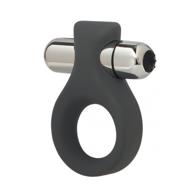 Серое виброкольцо Embrace Lovers ring, California Exotic Novelties