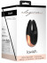 Черный клиторальный стимулятор Lavish - 8,9 см., Shots Media BV