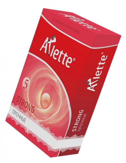Ультрапрочные презервативы Arlette Strong  - 6 шт., Arlette