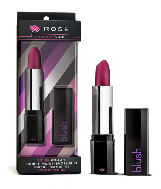 Вибратор в форме помады Rose Lipstick Vibe, Blush Novelties