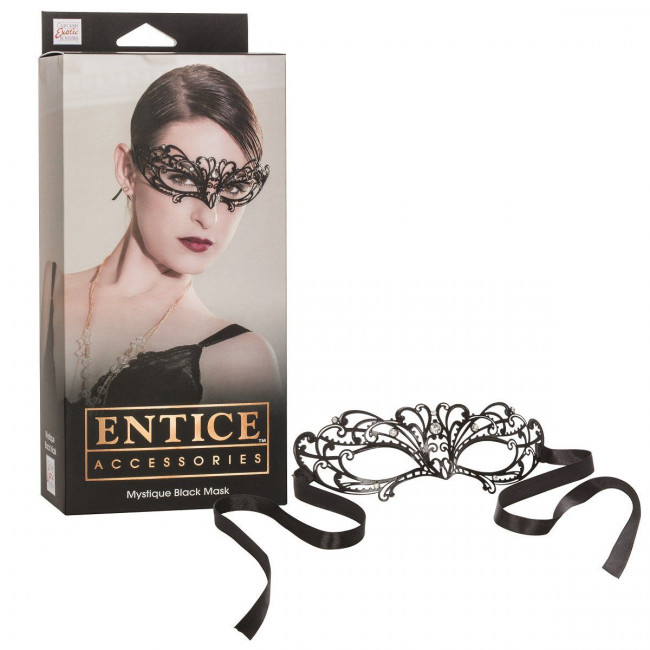 Маска из никеля с имитацией кристаллов  Entice Mystique Mask, California Exotic Novelties