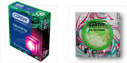 Презервативы светящиеся CONTEX №3 Glowing, 3 шт., Contex Презервативы светящиеся CONTEX №3 Glowing, 3 шт., Contex