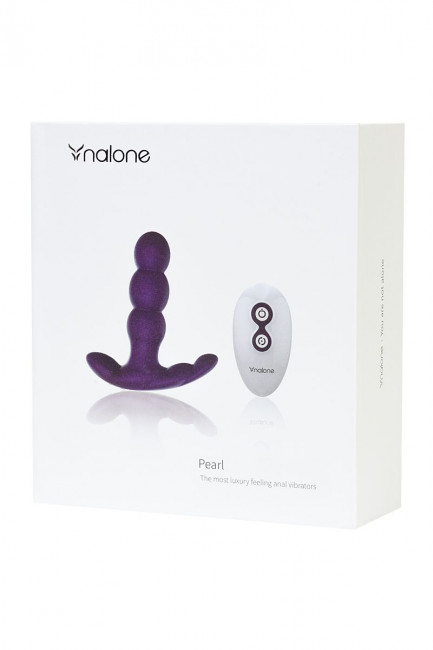 Фиолетовый анальный вибратор Nalone Pearl - 12,5 см., Nalone Фиолетовый анальный вибратор Nalone Pearl - 12,5 см., Nalone