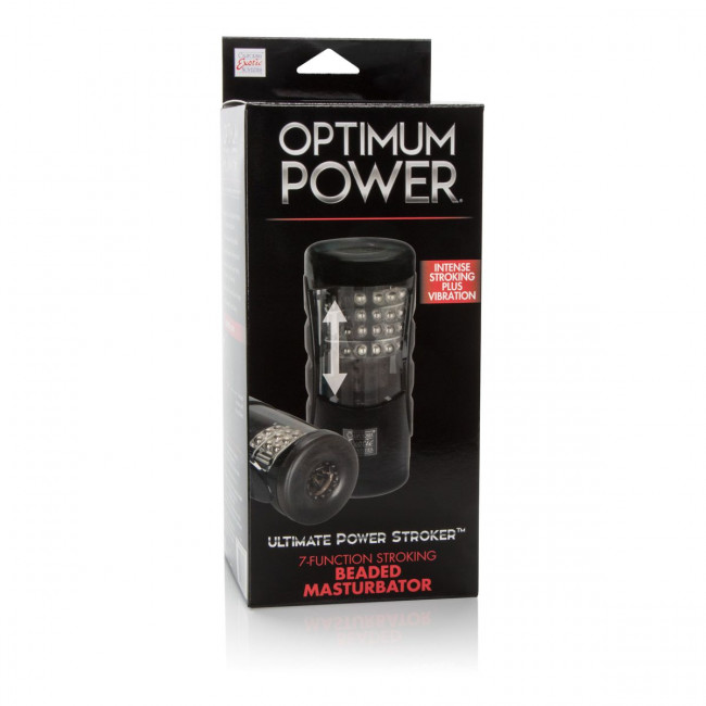 Мастурбатор с вибрацией Optimum Power Ultimate Power Stroker - 21,5 см., California Exotic Novelties