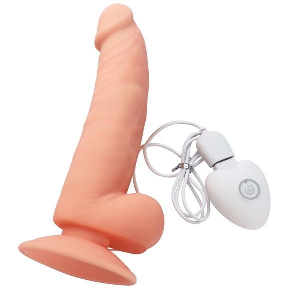 Телесный вибратор SEDUCER 20 Function Spirited Dick - 19 см. Телесный вибратор SEDUCER 20 Function Spirited Dick - 19 см.