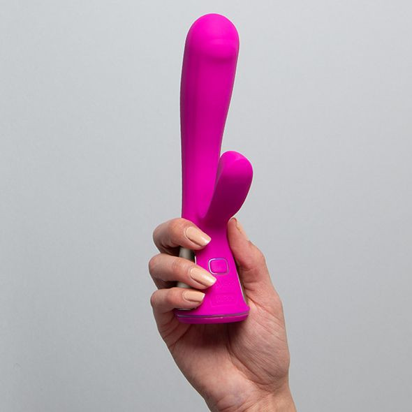 Розовый интерактивный вибратор Kiiroo Ohmibod Fuse - 18 см., OhMiBod Розовый интерактивный вибратор Kiiroo Ohmibod Fuse - 18 см., OhMiBod