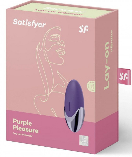 Фиолетовый вибромассажер Satisfyer Layons Purple Pleasure, Satisfyer Фиолетовый вибромассажер Satisfyer Layons Purple Pleasure, Satisfyer