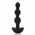 Чёрная анальная виброёлочка TRIPLET ANAL BEADS BLACK - 14 см., b-Vibe Чёрная анальная виброёлочка TRIPLET ANAL BEADS BLACK - 14 см., b-Vibe