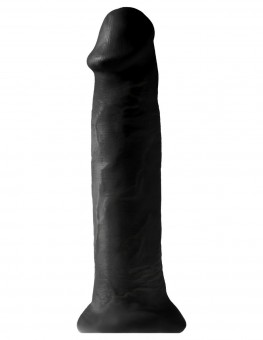 Черный фаллоимитатор-гигант на присоске 14" Cock - 36 см., Pipedream