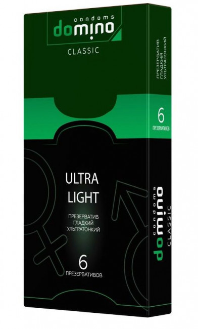 Супертонкие презервативы DOMINO Ultra Light - 6 шт. Супертонкие презервативы DOMINO Ultra Light - 6 шт.