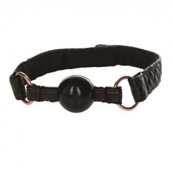 Чёрный кляп Entice Ball Gag, California Exotic Novelties