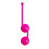 Ярко-розовые вагинальные шарики Kegel Tighten Up III, Baile
